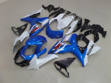 Blu Bianco Carene Moto GSXR 1000 K9 2009-2016