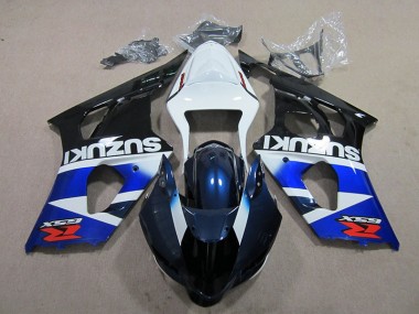 Blu Bianco Decal Kit Carene Moto GSXR 1000 K3 2003-2004