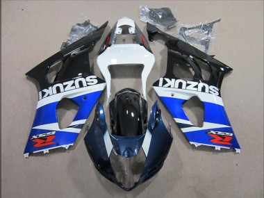 Blu Bianco Decal Kit Completo Carenatura Moto ABS GSXR 1000 K3 2003-2004