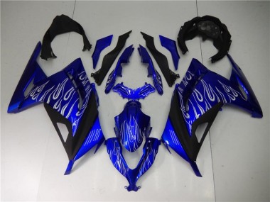 Blu Bianco Nero Carene Moto EX300 2013-2016