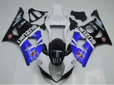 Blu Bianco & Nero Carene Moto GSXR 1000 K3 2003-2004