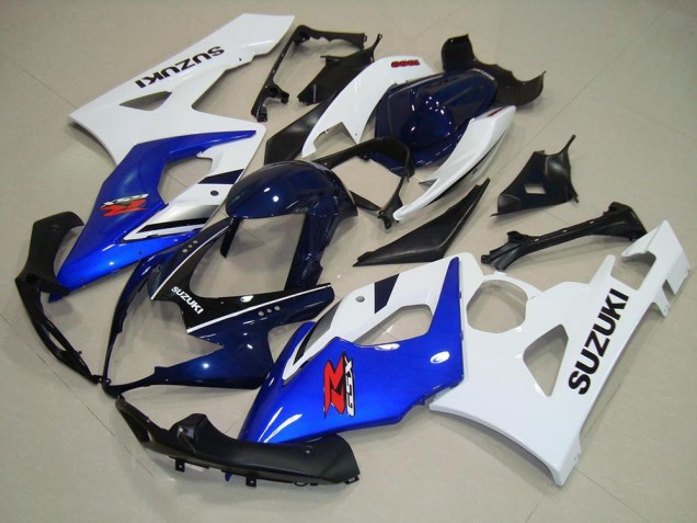 Blu Bianco Nero Carene Moto GSXR 1000 K5 2005-2006