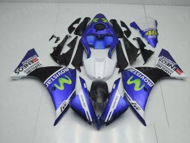 Blu Bianco Nero Kit Carene Moto R1 2012-2014