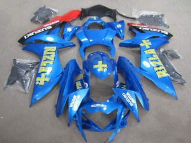 Blu Giallo Rizla Carene Moto GSXR 600 K11 2011-2024