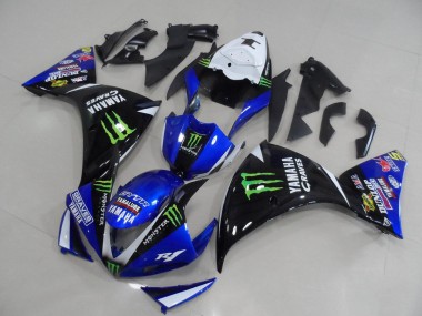 Blu Nero Monster ABS Kit Carenatura Moto R1 2012-2014