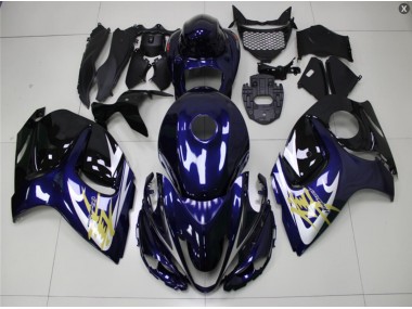 Blu Oro Carene Moto GSXR 1300 Hayabusa 2008-2019