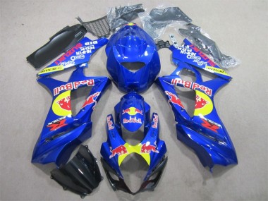 Blu Red Bull Carene Moto GSXR 1000 K7 2007-2008