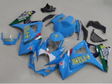 Blu Rizla Carene Moto GSXR 1000 K7 2007-2008