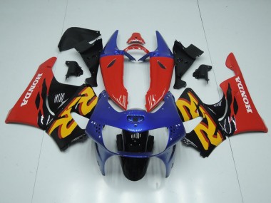 Blu Rosso Nero Carene Moto CBR 900 RR 919 1998-1999