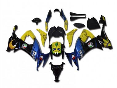 Blu Squalo Carene Moto ZX10R 2008-2010