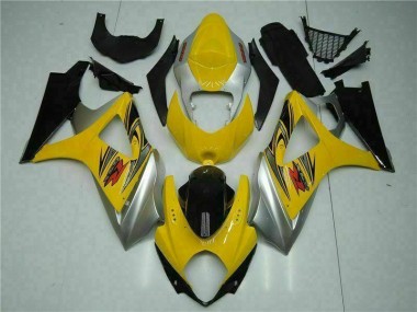 Giallo ABS Kit Carenatura Moto GSXR 1000 K7 2007-2008