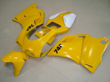 Giallo ABS Plastica Moto & Carenatura Moto Ducati 748 916 996 996S 1993-2005