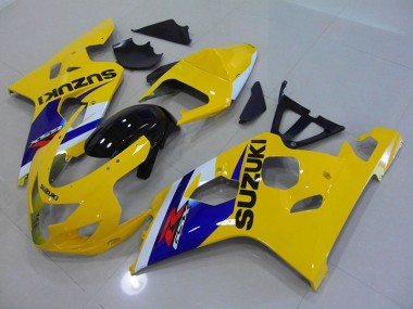 Giallo Blu Carene Moto GSXR 750 K4 2004-2005