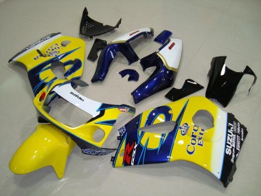 Giallo Corona Carene Moto GSXR 600 1996-2000