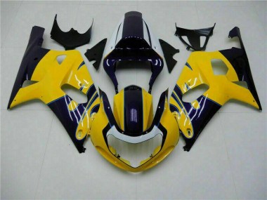 Giallo Kit Carene GSXR 600 / 750 K1 K2 K3 2001-2003