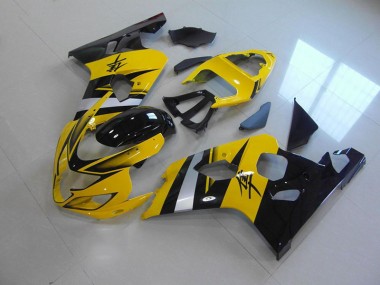 Giallo Nero Carene Moto GSXR 750 K4 2004-2005