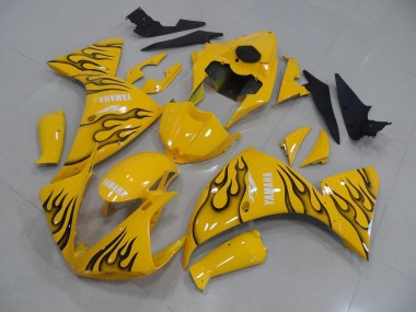 Giallo Nero Fiamma Carene Moto R1 2012-2014