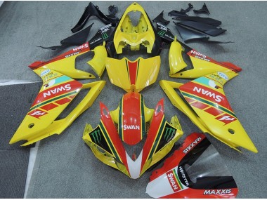 Giallo Rosso Swan Carene Moto R1 2007-2008