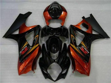 Nero ABS Kit Carenatura Moto GSXR 1000 K7 2007-2008