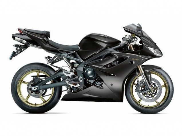 Nero ABS Moto Plastica & Carene Daytona 675 Triple 2009-2012