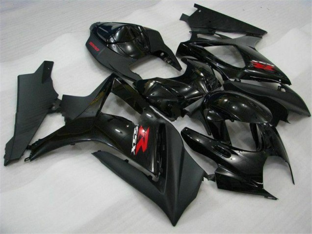 Nero ABS Moto Plastica & Moto Carena GSXR 1000 K7 2007-2008