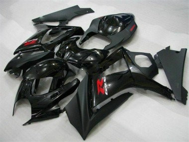 Nero ABS Moto Plastica & Moto Carena GSXR 1000 K7 2007-2008