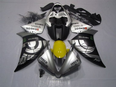 Nero Argento Iveco Yamalube Monster Carene Moto R1 2012-2014