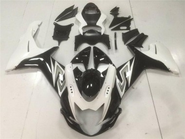 Nero Bianco ABS Moto Plastica & Carena GSXR 600 / 750 K11 2011-2024