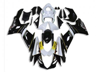 Nero Bianco ABS Moto Plastica & Carene GSXR 600 / 750 K11 2011-2024