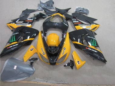 Nero Giallo Touch4 Monster Carene Moto ZX10R 2006-2007