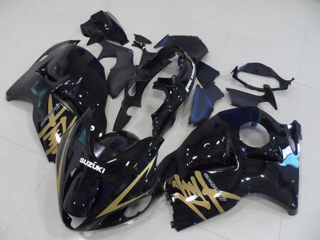 Nero Oro Decal Carene Moto GSXR 1300 Hayabusa 1996-2007