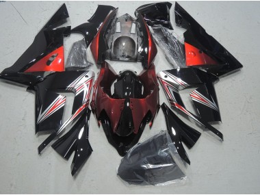 Nero Rosso Carene Moto ZX10R 2003-2005