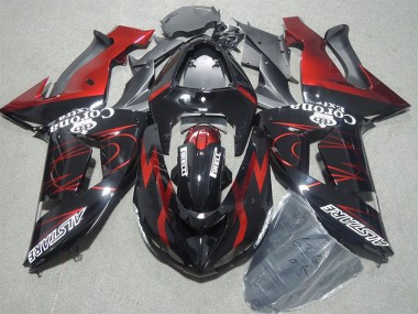 Nero Rosso Corona Extra Carene Moto ZX10R 2006-2007