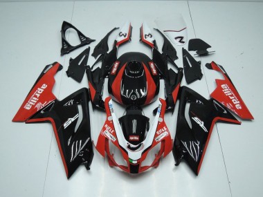 Nero & Rosso Kit Carenatura Moto Iniezione RS 125 2006-2011