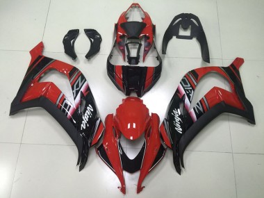 Nero Rosso Ninja Carene Moto ZX10R 2016-2019