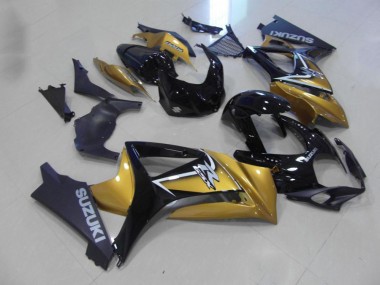 Oro Nero Kit Carenatura Moto Completa GSXR 1000 K7 2007-2008