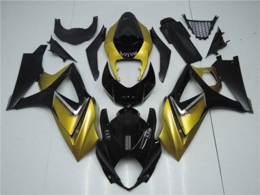 Oro Nero Kit Carene Moto GSXR 1000 K7 2007-2008