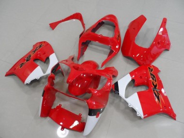 Rosso & Bianco Carene Moto ZX9R 2000-2001