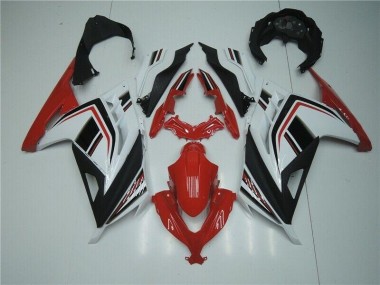 Rosso Bianco Nero Carene Moto EX300 2013-2016