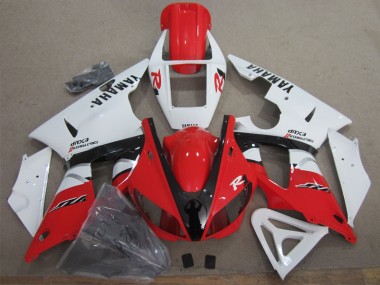 Rosso Bianco Nero Decal Carene Moto R1 1998-1999