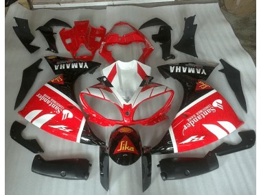 Rosso Bianco & Nero Graphic Carene Moto R1 2012-2014