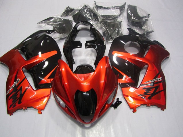 Rosso Kit Completo Carenatura Moto ABS GSXR 1300 Hayabusa 1996-2007