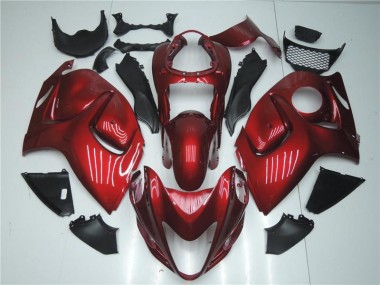 Rosso Kit Completo Carenatura Moto ABS GSXR 1300 Hayabusa 2008-2019