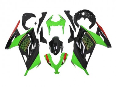 Verde Nero ABS Kit Carenatura Moto EX300 2013-2016