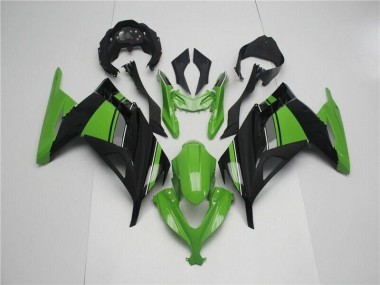 Verde Nero ABS Plastica Moto & Carenatura Moto EX300 2013-2016