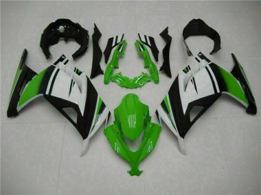 Verde Nero Argento Carene Moto EX300 2013-2016