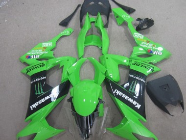 Verde Nero Monster Carene Moto ZX10R 2008-2010